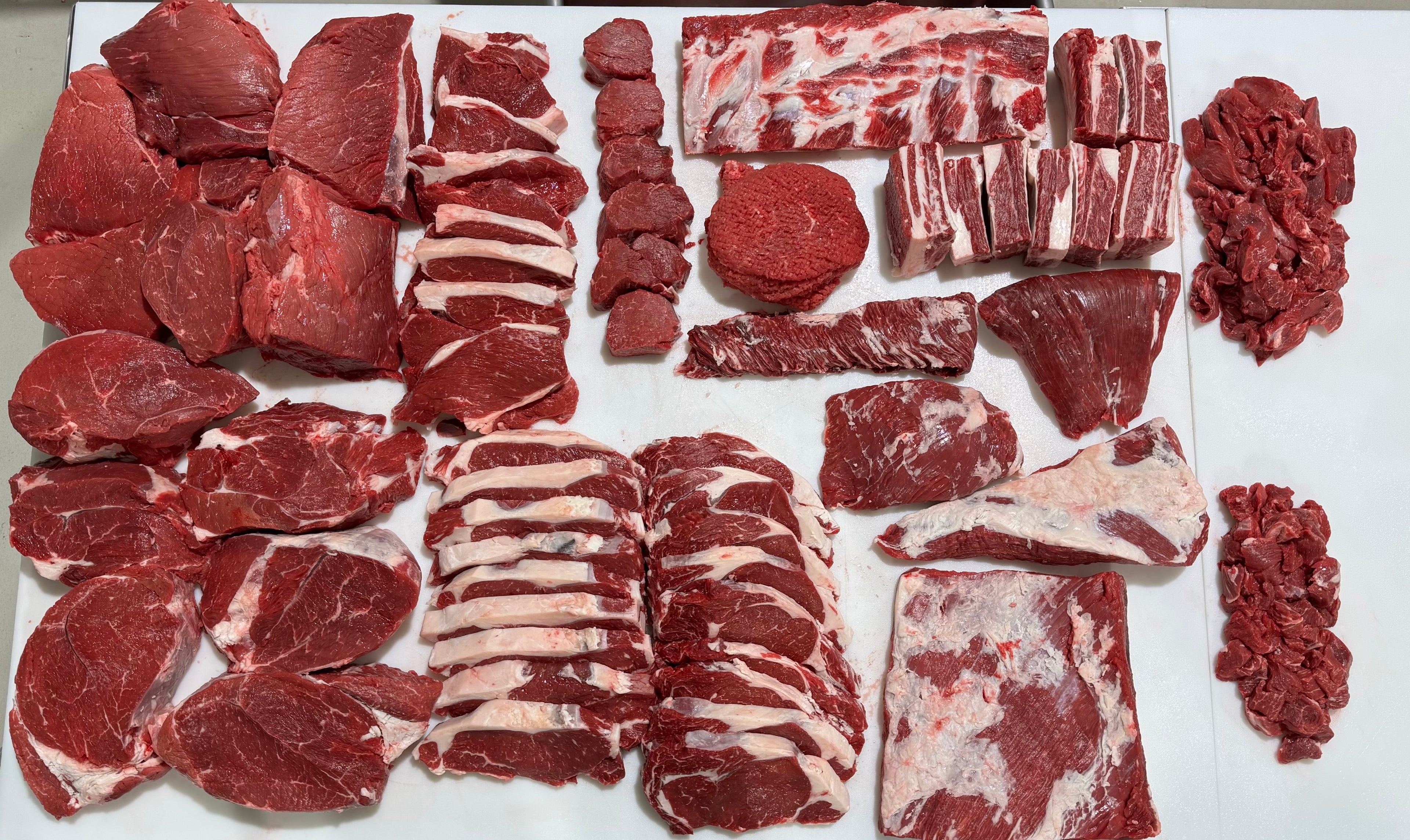 Quarter Beef (124 pounds of Beef)