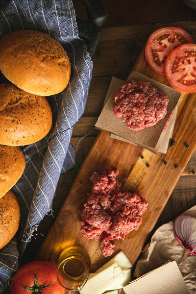 Ground Beef- 5 count, 1 lb bricks (5 lbs total)